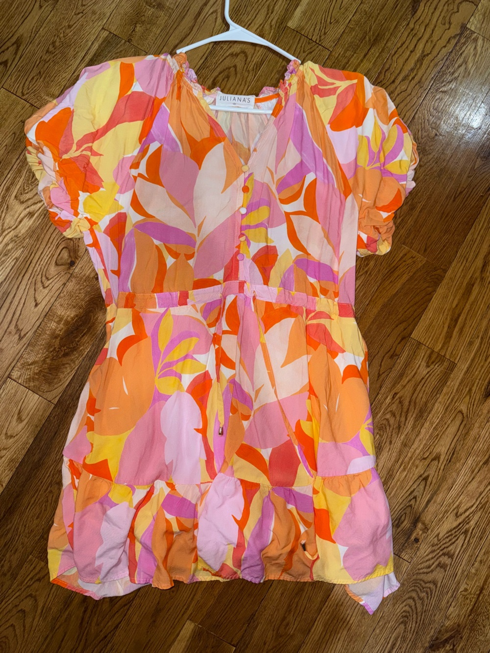 Vibrant Floral Midi Dress